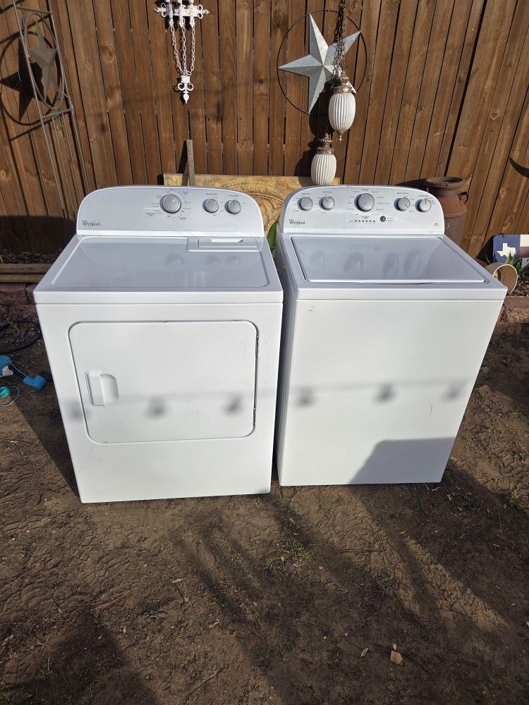 Whirlpool Washer And Dryer