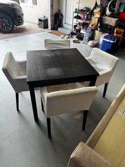 Table with chairs