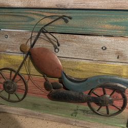 Motorcycle Art Piece 