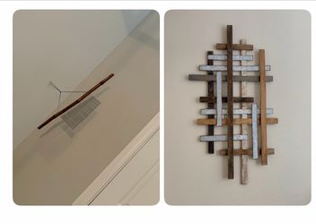 3D Textured Wall Art & Lucky Bamboo Chime