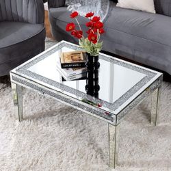 Beautiful Crystal Coffee Table Brand New
