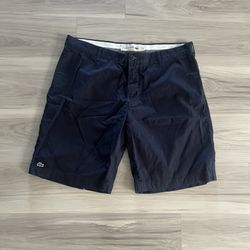 Lacoste Navy Blue Shorts Size 38
