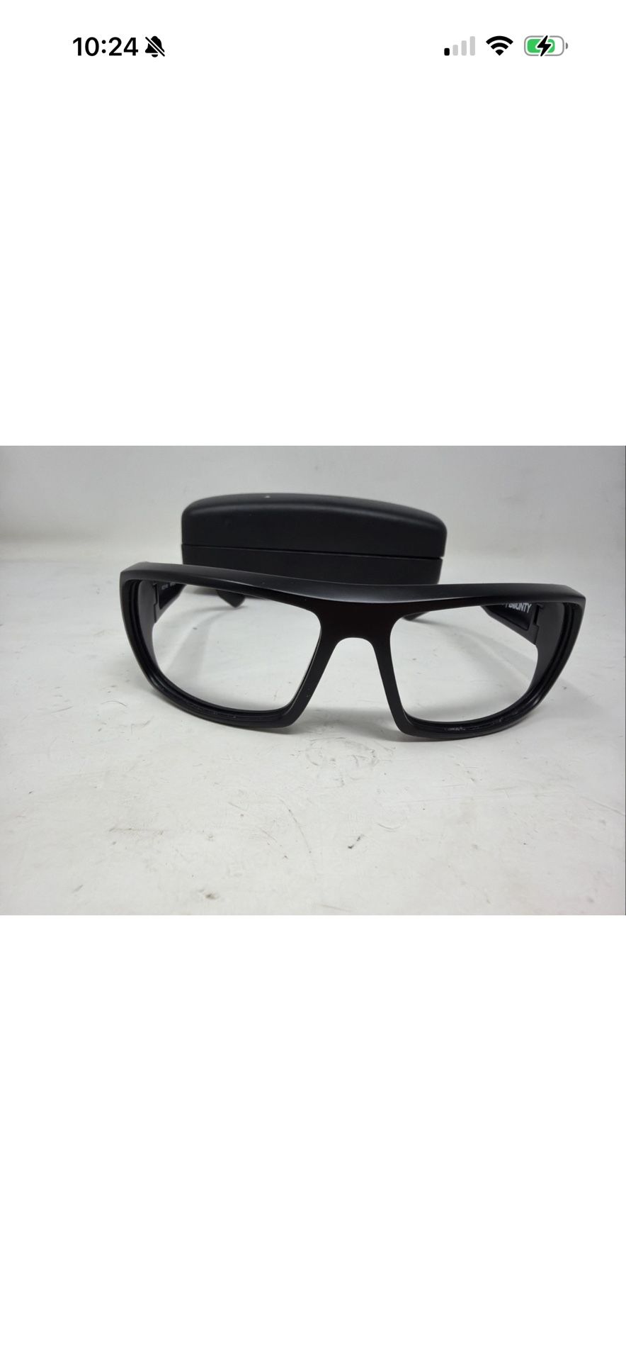 SPY+ Sunglasses, Bounty SPYZ87-2+ T2 Happy Lens Tech Matte Blk, 65-17-123, Italy