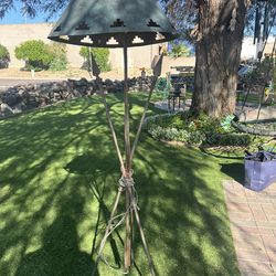 Southwest-style lamp