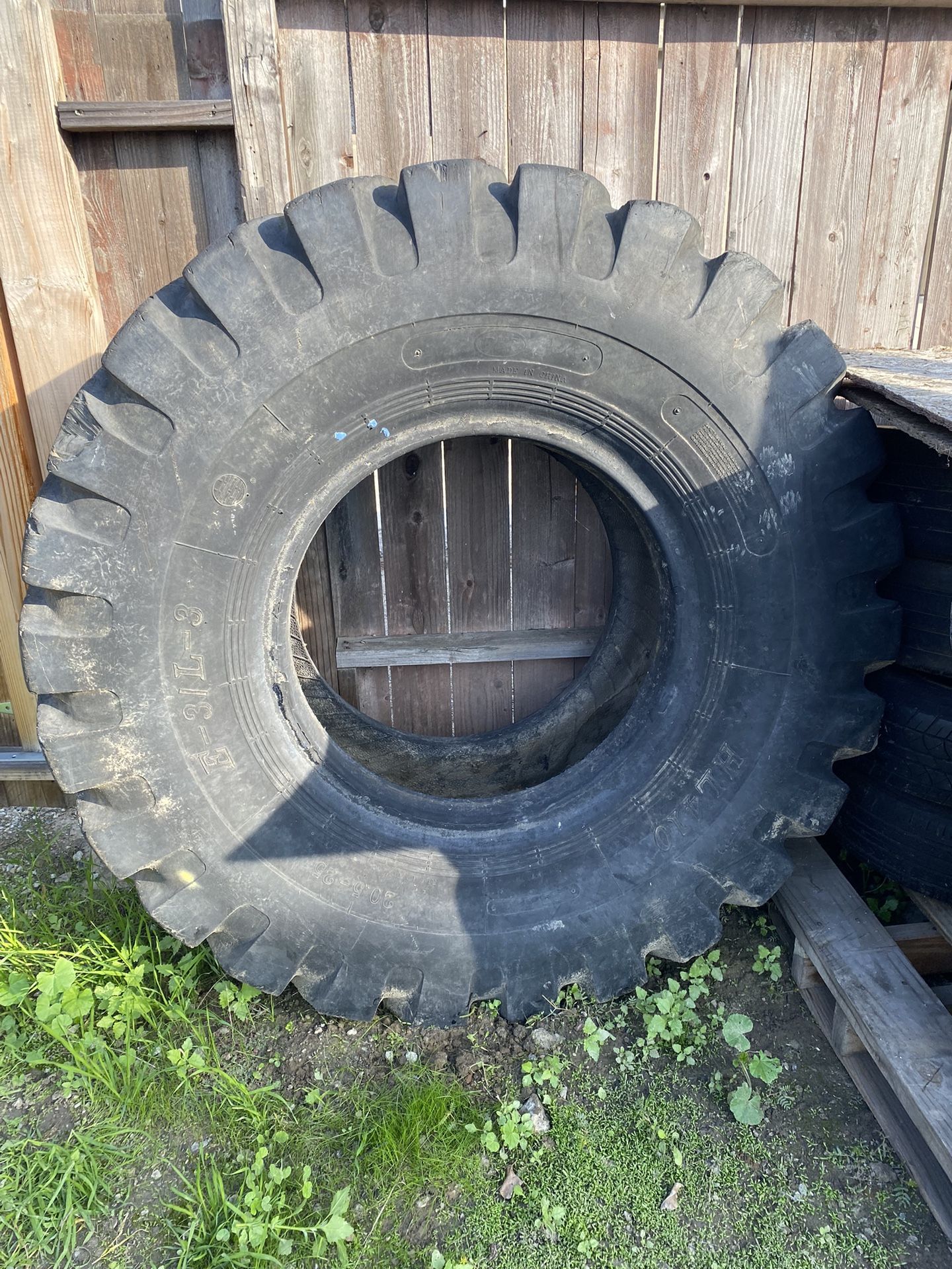 Tractor Tire 58” Tall x 19” Wide