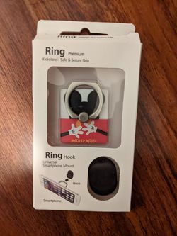 Phone Ring Grip, Hook & Kickstand
