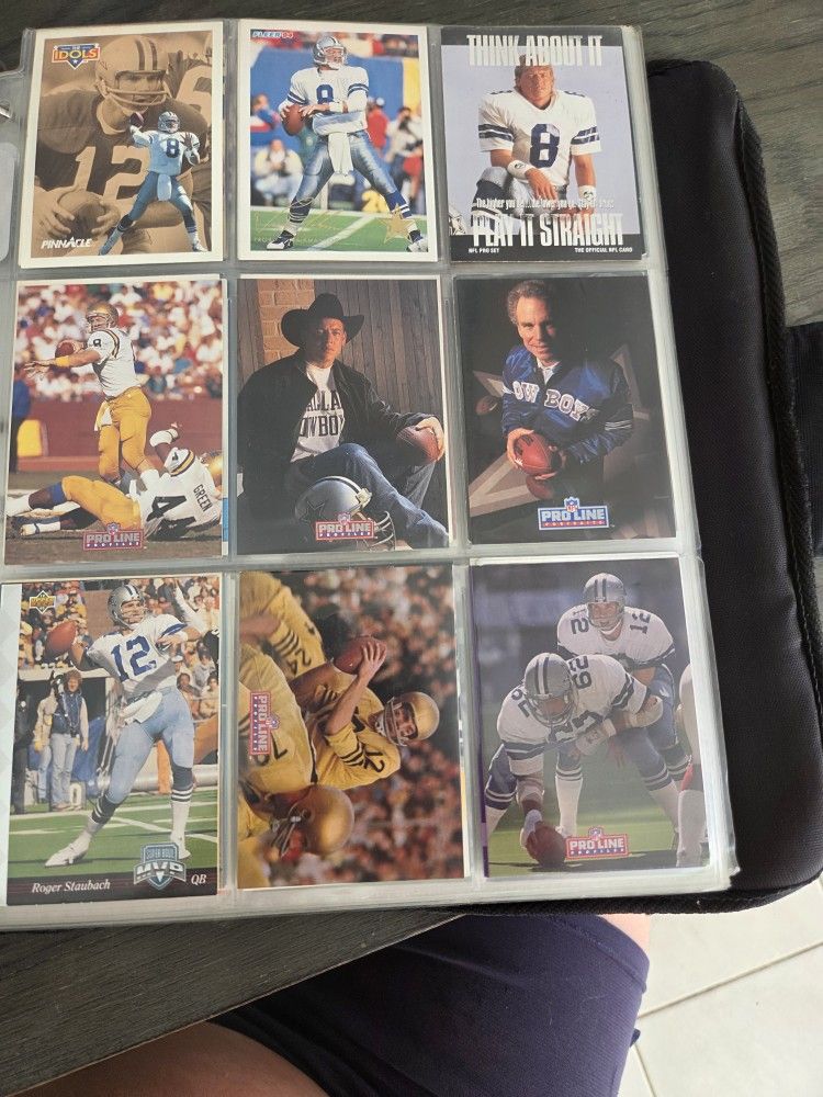 Dallas Cowboys Football Cards