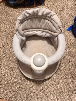Skip Hop Silver Lining Cloud Upright Activity Floor Seat