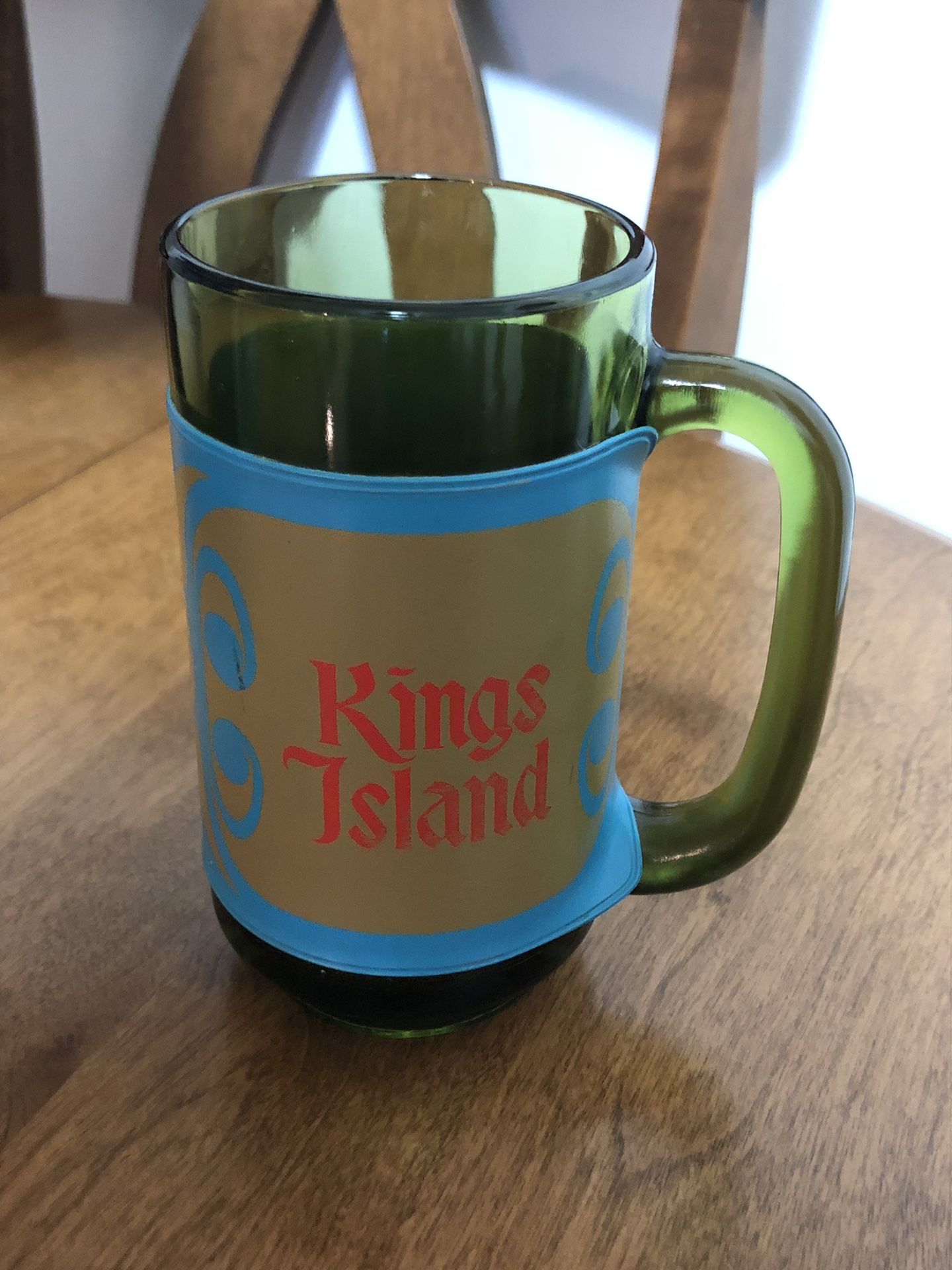 Early 1970’s Kings Island mug / stein Glass