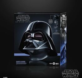 NEW Star Wars The Black Series Darth Vader Premium Electronic Helmet