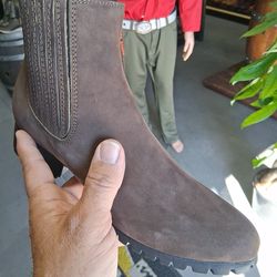 Botines De Piel charro
