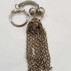 Larges Tassel Key Ring 