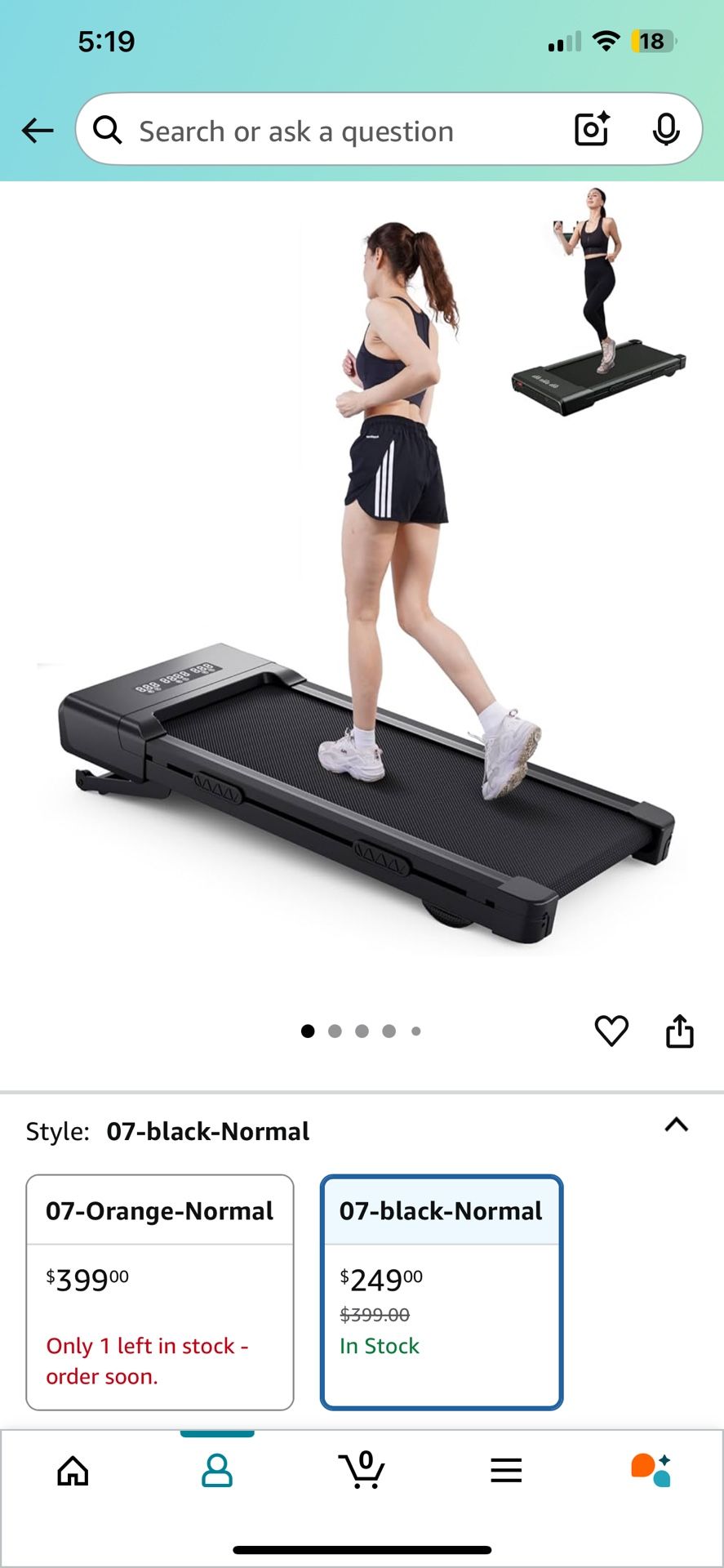 WALKING PAD READY FOR PICKUP