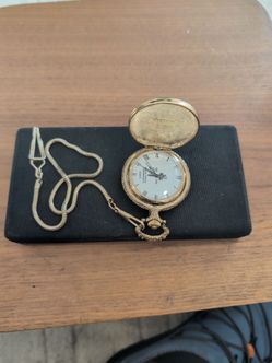 Vintage 1986 Statue of Liberty Centennial Commemorative Pocket Watch
