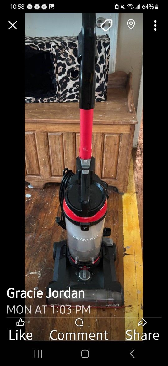 Bissell Clearview Vacumn For Sale