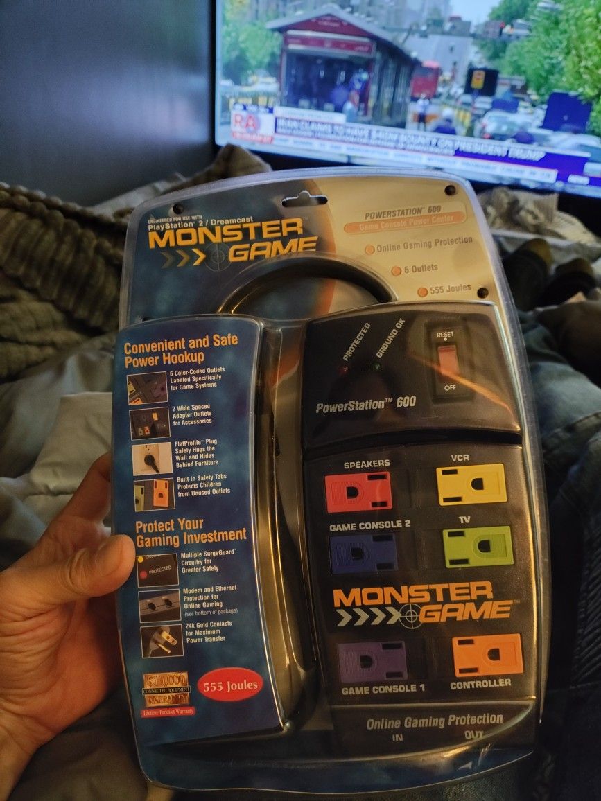 Monster Game Power Outlet