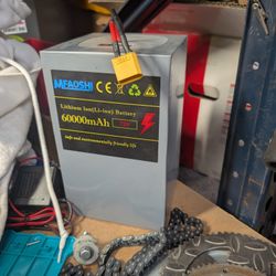 72v Battery For Ebike (With Charger)