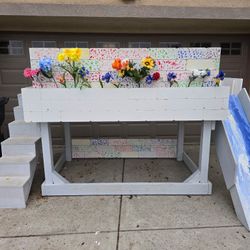 Custom garden bunkbed
