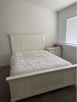 Bed and night stand