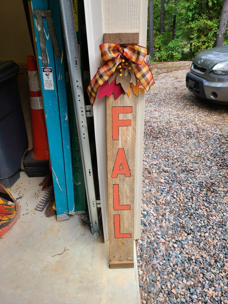 Fall sign