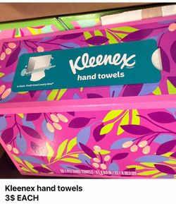 Kleenex hand towels