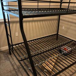 Gently Used Bunk Bed Frame , Twin With Full 