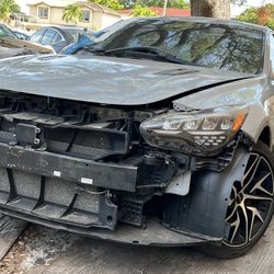 KIA STINGER PART OUT HOOD TRUNK ENGINE BUMPER HEADLIGHTS