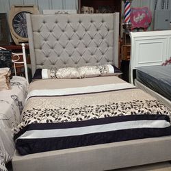 Queen Bed With Mattress