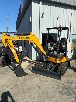 Brand New Liugong 9027 Zero Tail Swing 6k Mini Excavator