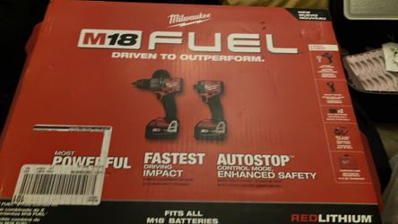 Milwaukee 18v fuel 2 piece tool kit