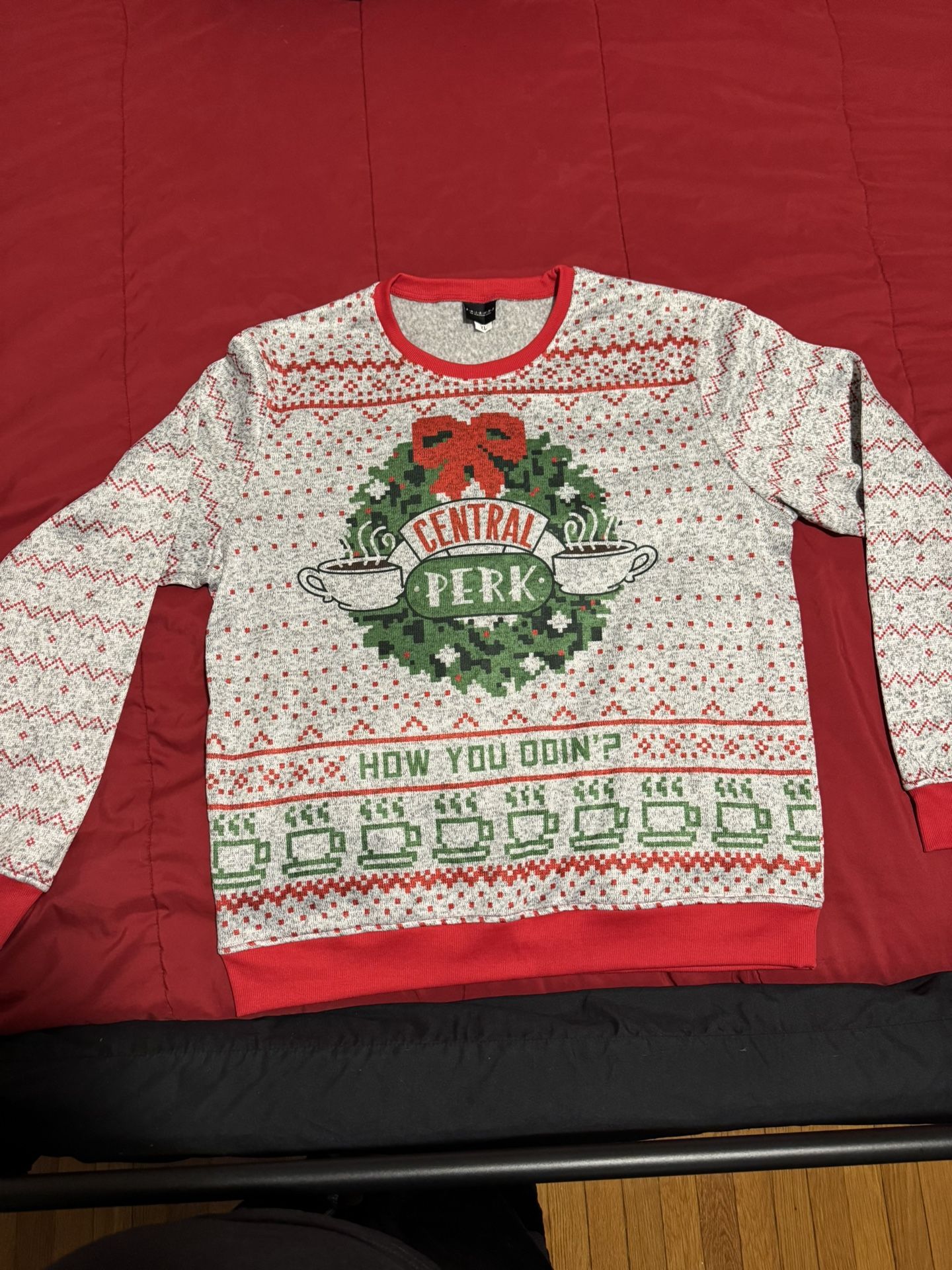 Friends Central Perk Christmas Sweater