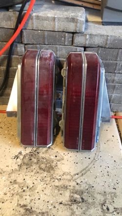 Cutlass gbody tail lights