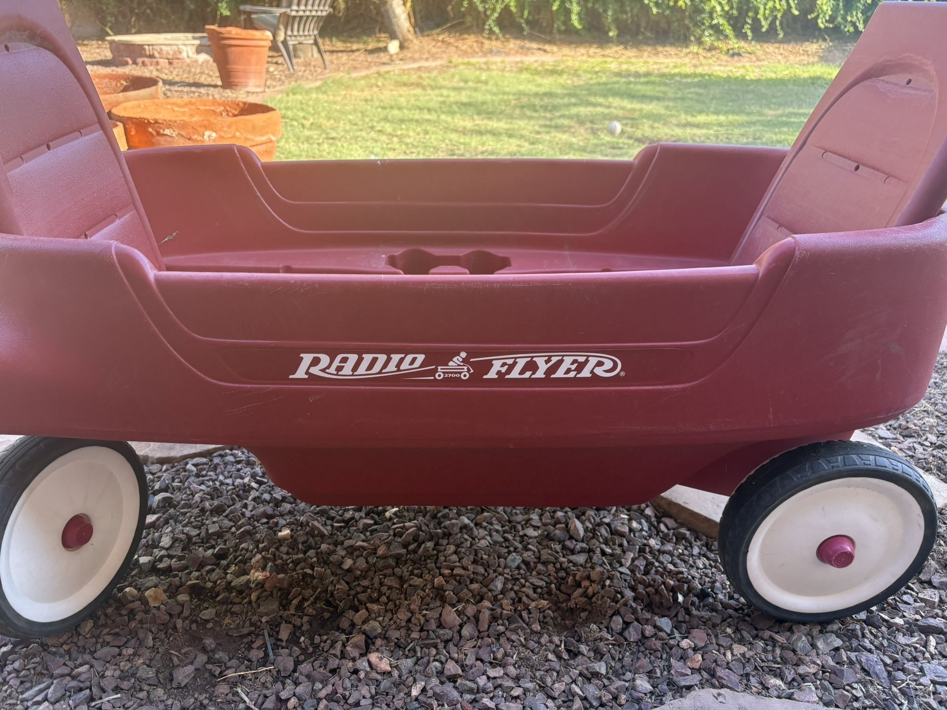 Radio Flyer Two Seat Wagon