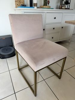Light Pink gold Chairs