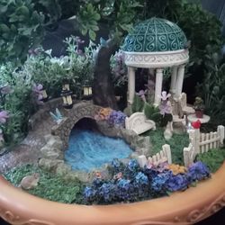 Thomas Kinkade Light Up Garden The Bradford Co