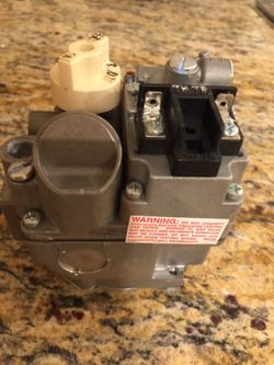 New gas valve Robertshaw
