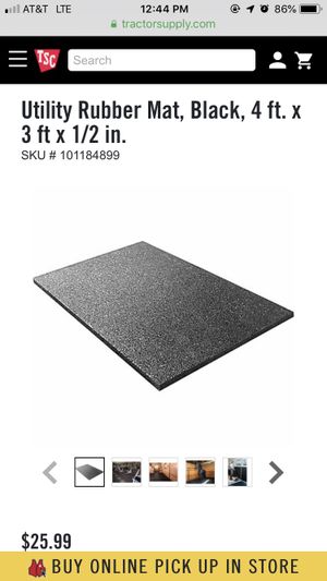 Horse Stall Mats Used As Exercise Mats For Sale In Raleigh Nc