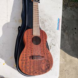 Six string ukulele baritone guitar