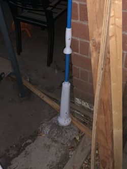 Blue And White Mop