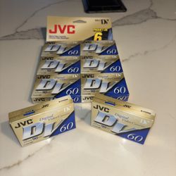 New (NOS) JVC digital video cassettes