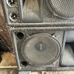 Vintage old Gemini speakers from the 90s