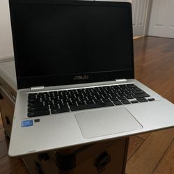 ASUS C424MA-AS48F Chromebook C424 14.0" FHD Intel Dual Core 4GB 128GB - Silver