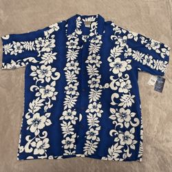 Aloha Hut Hawaiian Shirt Men’s Size 2XL Button Front