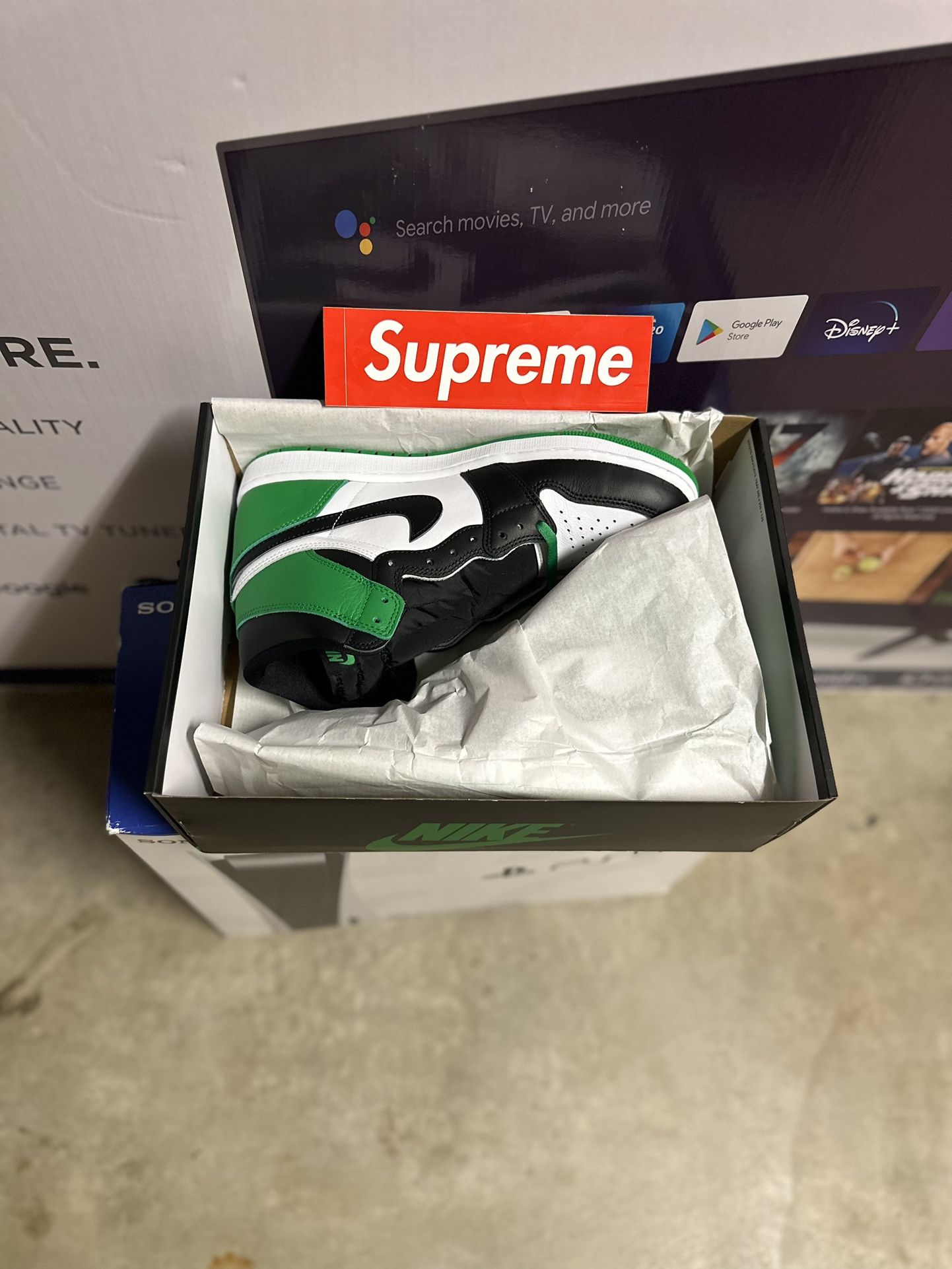 Jordan 1 Lucky Green