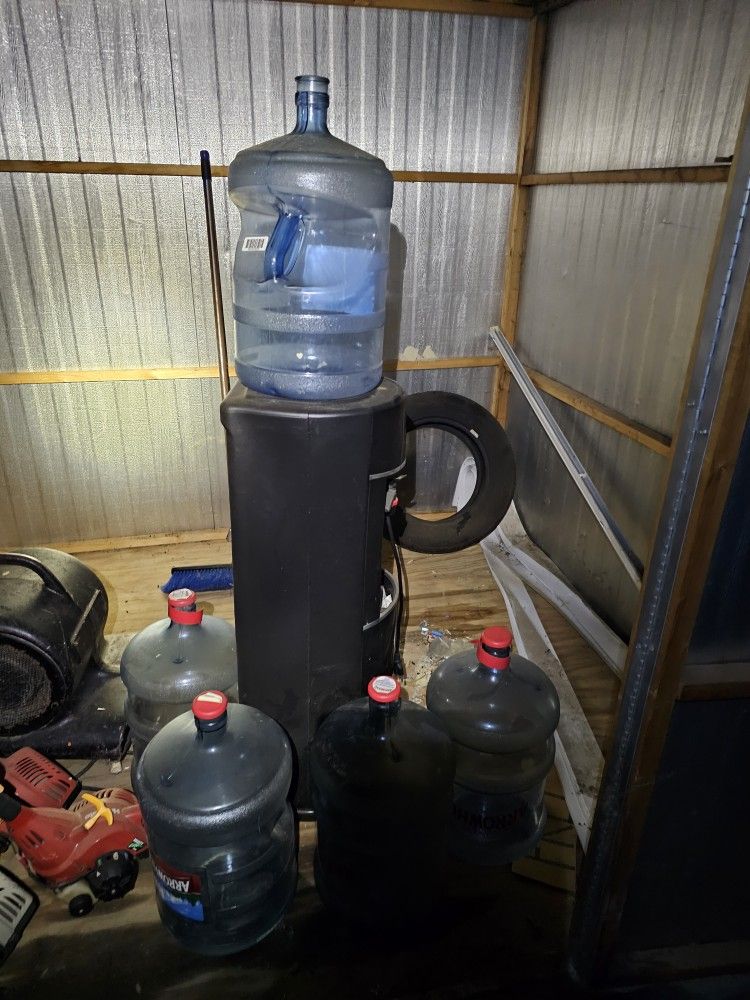 Tire, Weedwackers, Water Dispenser And More