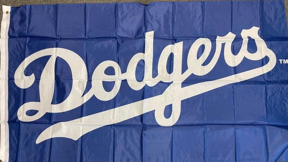 Dodgers Flag 5ftx3ft $20 Firm On Price