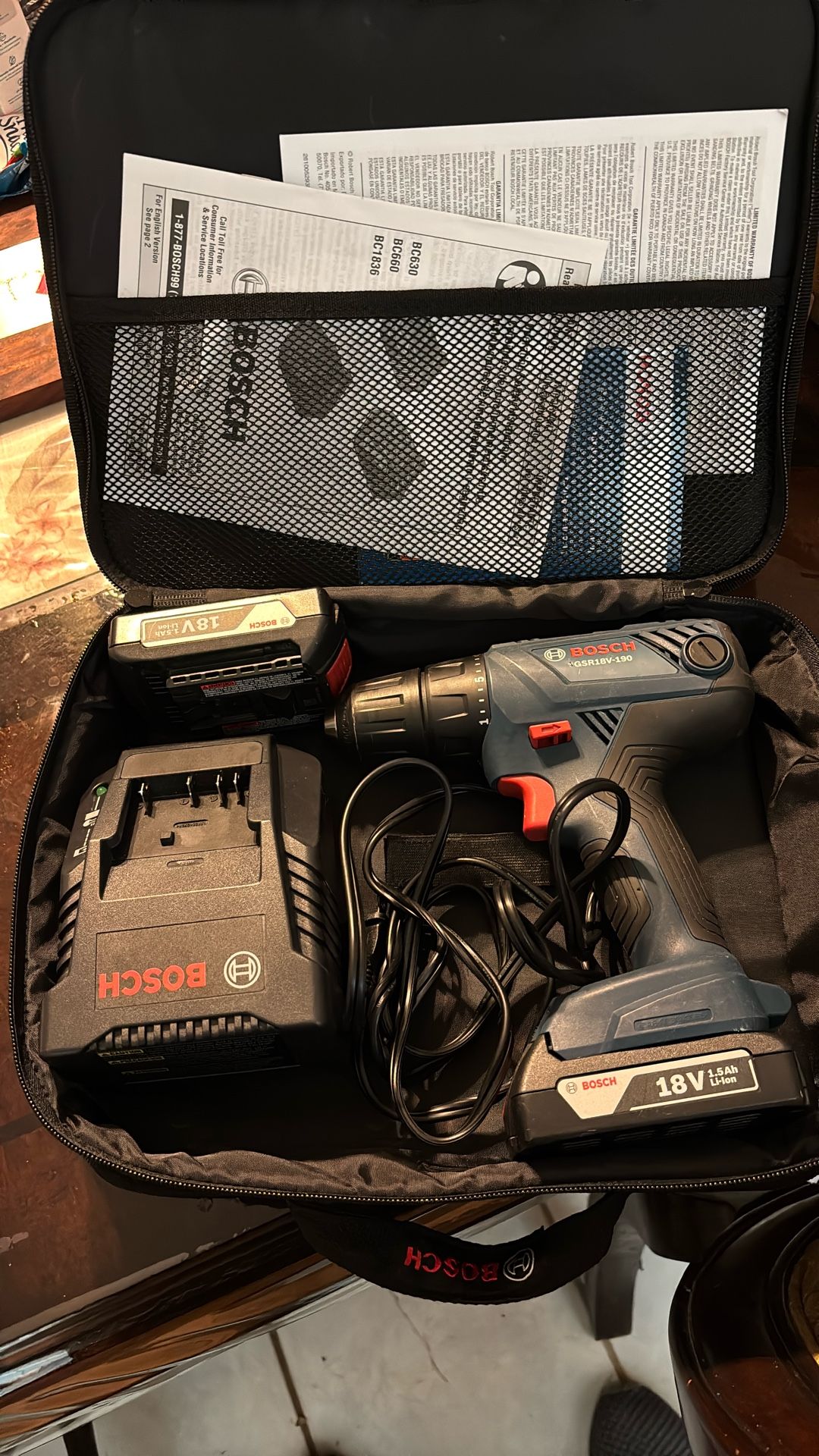 Bosch Dril charge 2 Batery