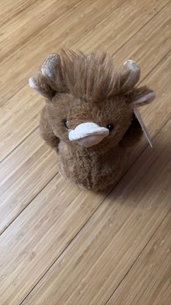 Way To Celebrate Highland Cow Duck Plush