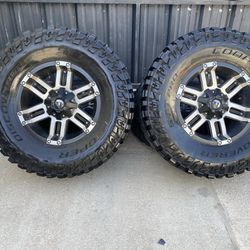 Dodge Ram Or Jeep Wrangler 18 Inch Fuel Wheels 