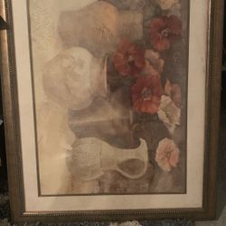 Floral Vase Huge Frame